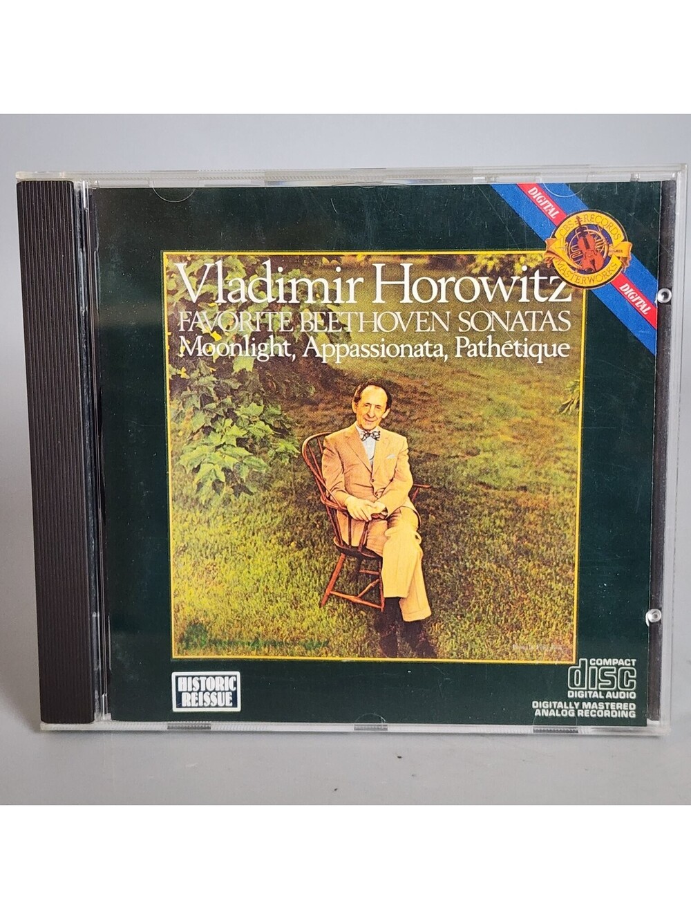 Vladimir Horowitz Favorite Beethoven Sonatas Moonlight Appassionata Pathetique